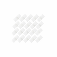 20PCS RJXHOBBY 11x25.5mm Small Pinned Nylon Hinge Replacement Parts For RC Airplane