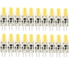 20X Dimmable G4 2W Warm White COB LED Bulb Chandelier Light Replace Halogen Lamps DC/AC12V