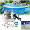 220V Swimming Pool Filter Pump 300 GPH Pump Flow Rate Summer Swimming Pool Water Clean Dirty Pumps