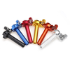 22mm 7/8" Throttle Twist Grip Handlebar Anodized CNC Aluminum Dirt Pit Bike For Yamaha YZ100 YZ125 YZ250