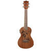 24 "EQ Acoustic Concert Ukulele Soprano Tenor Mini Electric Guitar String Instruments With Capo Strings Bag Finger Hamme