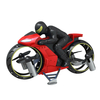 2.4G Remote Flying Motorcycle Mini Done With Led Light Air/Landing Mode Dual Mode Headless Mode RC Quadcopter