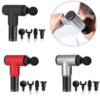 24V 3400-4400r/min 4 Speed Modes Quiet Handheld Deep Fascia Massager Fitness Fatiuge Muscle Massage Device Electric Mass
