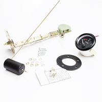 2inch 52mm Universal Car Fuel Level Oil Pressure Gauge Meter Fuel Float Sensor E-1/2-F Pointer 12V For Boat Car Motorcyc