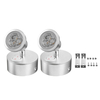 2pcs 12V LED Wall Lights 360° Rotation Spotlight Bedside Reading Lamp For Caravan Boat
