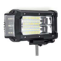 2Pcs 5.5 Inch Off Road Vehicle LED Light Bars Car Work Lamp 10-30V 40W 38000LM IP67 Waterproof
