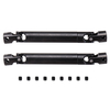 2PCS Black For Metal Drive Shaft 90-115mm 110-155mm 1/10 SCX10 D90 RC Car