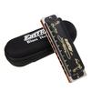 2PCS Easttop T008K 10 Hole C Key Blues Harmonica Black