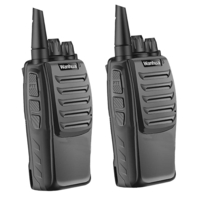2PCS WANHUA WH-26B 403-470MHz 16 Channels Monitoring Wireless Handheld Two Way Radio Walkie Talkie