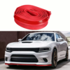 2"x 98" Car Rubber Front Bumper Edge Protection Strip Side Skirts Spoiler Lip