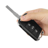 3 Button Replacement Remote Key Fob Case Shell w/ Blade For VW Golf 7 Mk7 Jetta