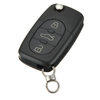 3 Buttons Remote Key Fob Case Shell Blade HAA for Audi