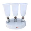 3 in 1 Adjustable 4A E27 E26 Bulb Adapter Base Socket Ceiling Light Lampholder AC100-240V