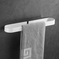 30/40/50CMBathroom Single Rod Towel Towel Rack Towel Holder Wall Mounted Rack