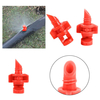 30pcs Micro Garden Lawn Water Spray Misting Nozzle Sprinkler Supply Refraction Atomized Sprinkle Plastic 360 Degree Refr