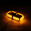 30W LED Ceiling Warning Light Roof Top Flashing Strobe Beacon Emergency Lamp Yellow 12/24V For Engineering Van Truck Car