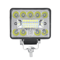 3Inch 54W LED Work Light Spot Flood Combo Beam 6000K White for 9-30V SUV Truck