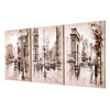 3Pcs Modern City Canvas Print Paintings Wall Hanging Art Pictures Framed Unframed