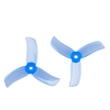 4 Pairs Gemfan Hulkie 2040 2x4x3 3-Blade Square Hole PC FPV Racing Propeller for 0806-1105 Motor for RC Drone