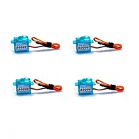 4 PCS CYS-S0006 1.2kg Analog 6g Micro Servo For F3P KT RC Airplane Mini Aircraft