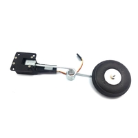 40G Digital Servoless Metal Electric Retractable Landing Gear for 1.2m-1.5m WWII RC Airplane KIT