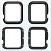 40mm 44mm Magnetic Adsorption Metal Frame Case Cover Protective Watch Protector Shell Bumper Built-in Magnet For Apple W