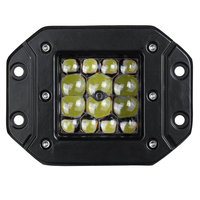 42W Car Dual Flush Mount LED Work Light Bar Fog Reverse Lamp Offroad SUV Truck 4WD