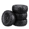 4PCS MN-90 1/12 Rc Car Spare Parts Rubber Wheel Rim & Tires