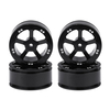 4PCS WPL Upgraded Aluminum Wheel Hub for B1 B16 B24 B36 C14 C24 1/16 Rc Car Parts
