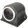 52mm Turbo Boost Gauge Meter Carbon Fiber Pod Smoke Face Universal PSI