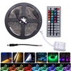 5M IP20 IP67 SMD2835 RGB LED Strip Light DC12V + 24Keys Or 44Keys Remote Control for Indoor Home Decor