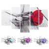 5Pcs Unframed Modern Art Oil Paintings Print Canvas Picture Home Wall Room Decorations