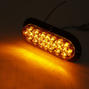 6 Inch 24LED Car Tail Lights Oval Rear Turn Signal Indicator Lamp For Trailer Truck Caravan