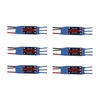 6 PCS RW.RC 40A Brushless ESC 5V2A BEC 2S 3S for RC Models Fixed Wing Airplane Drone