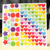 6 Sheet Colorful Rainbow Sticker Diary Planner JournalAlbums Photo