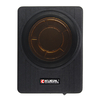 600W 10 Inch 12V Car Under Seat Active Amplifier Subwoofer Slim Speaker Amplifier with Remove Control Car Speaker