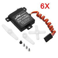 6X JX Servo PDI-2105MG 21g High Torque Digital Standard Servo For RC Model