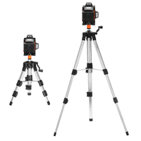 74/100 CM Folding Adjustable Aluminium Alloy Tripod Base Holder For Laser Level Electric Laser Measure Tool