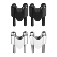 7/8 inch Rise 30mm Motorcycle Handlebar Riser Aluminum Bar Clamps Mount For Yamaha MT07 MT0 For Kawasaki For Triumph For