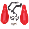 7/8inch 22mm Motorcycle Brush Handlebar Hand Guards Mount Kit Dirt Bike Motocross