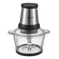 800W 2L Electric Meat Grinder Food Processor Kitchen Food Chopper Blender Slicer