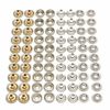 80Pcs Stainless Steel Snap Set Marine Grade Snap Fastener Stud Cap Socket