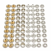 80Pcs Stainless Steel Snap Set Marine Grade Snap Fastener Stud Cap Socket
