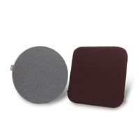 8H JZ Antibacterial Memory Cotton Cushion Durable Non-slip Cotton Seat Cushion Comfortable Soft Home Chair Car Office Se