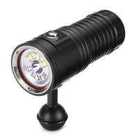 8x LED 8000LM Underwater 150M Diving Flashlight Scuba Diving Shooting LED Fill Light