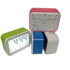 ABS LED Night Light Digital Thermometer Large LCD Display Clock Snooze Function with Calendar Desktop Alarm Clock Electr