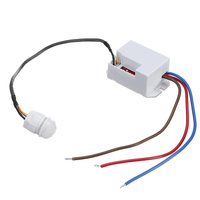 AC110-240V 800W 360 Degree Recessed PIR Sensor Detector Ceiling Occupancy Motion Light Switch