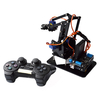 Acrylic Remote Control Robot Arm 4DOF WithPS2 RC Robot Toys
