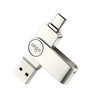 Aigo U356 128GB Type-C&USB3.1 Flash Drive High Speed Transmission Mobile U Disk for PC Computer Laptop