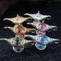 Aladdin Magic Genie Light Oil Lamp Pot Mini Legend Light Stunning Home Decorations